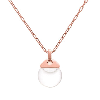 MEN EXCLUSIVE NECKLACE, THICKER CHAIN - ROSE GOLD - ZAMZAM JEWELS