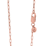 MEN EXCLUSIVE NECKLACE, THICKER CHAIN - ROSE GOLD - ZAMZAM JEWELS